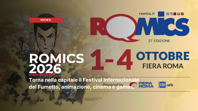 Fumetto, animazione, cinema e games tornato a “Romics”.