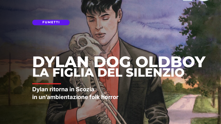 Copertina di Dylan Dog Oldboy 9 - La Figlia del Silenzio, tributo al film Lamb